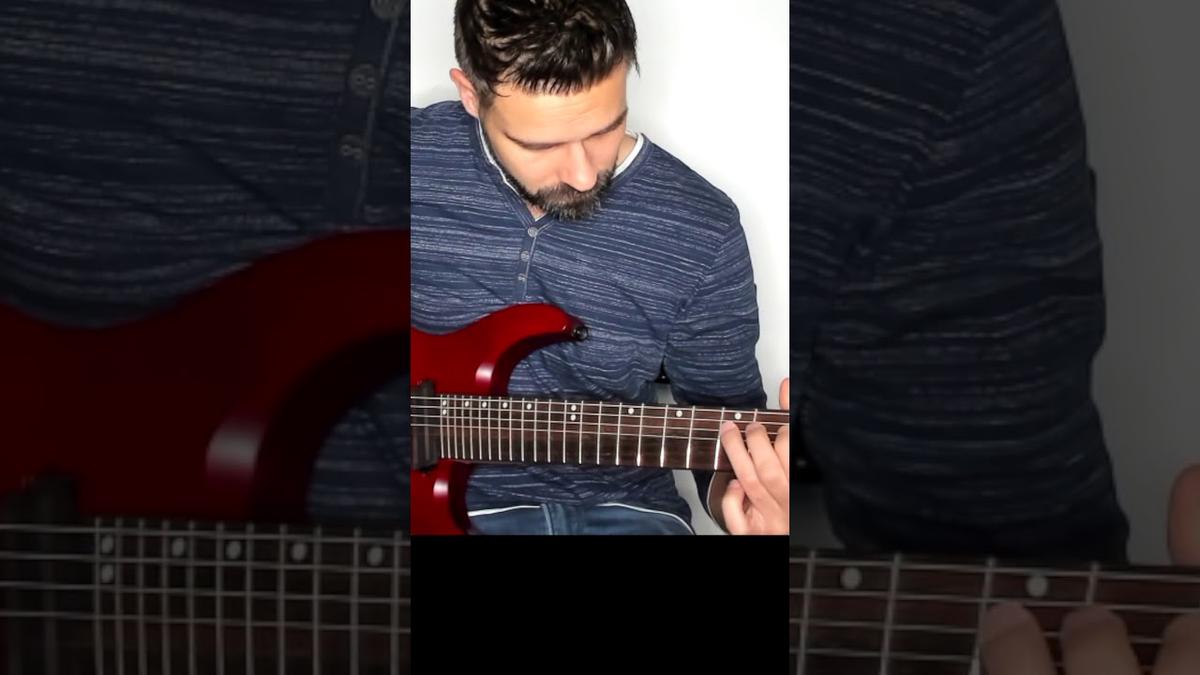 'Video thumbnail for Funky selective picking guitar solo #shorts'