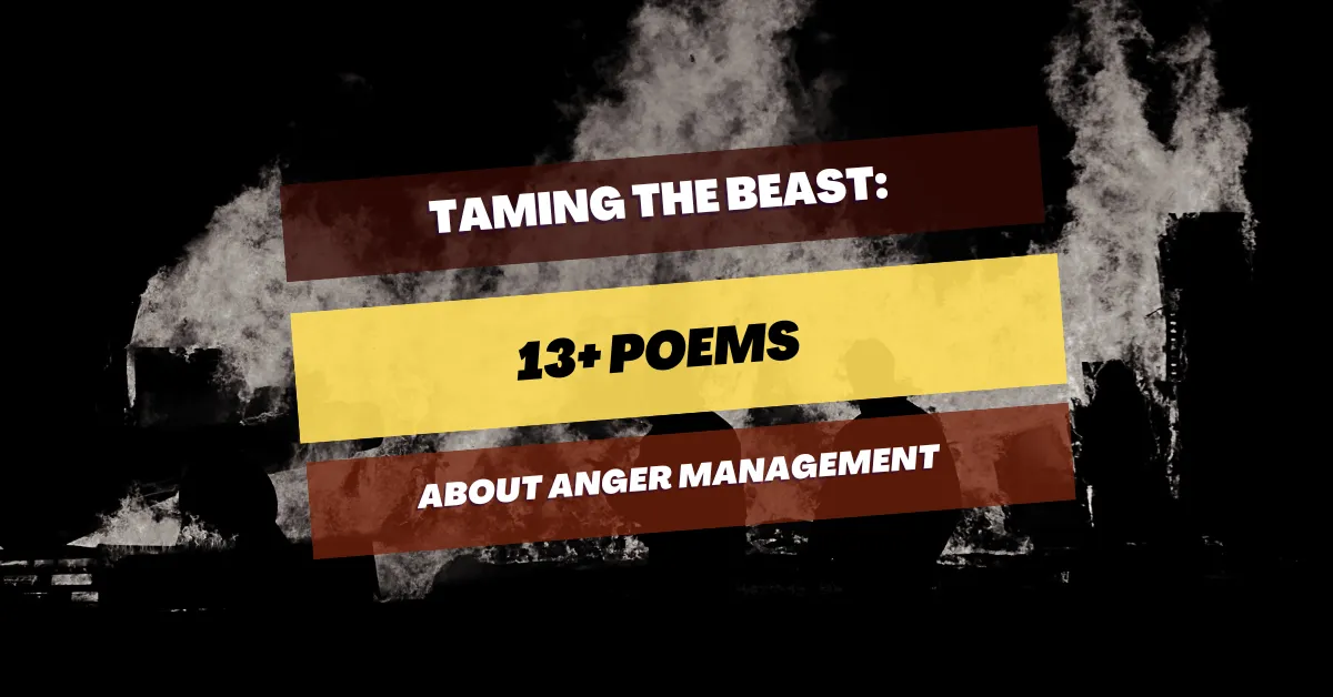 poems about anger management