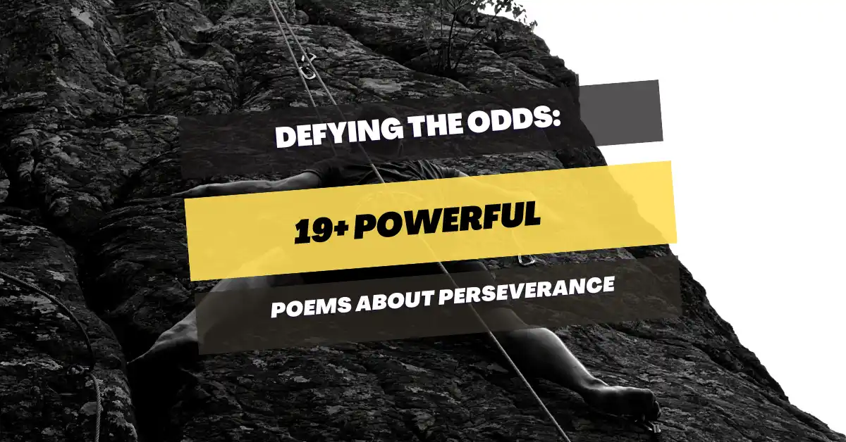 poems about perseverance