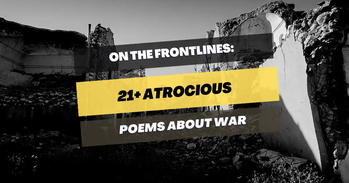 poems about war