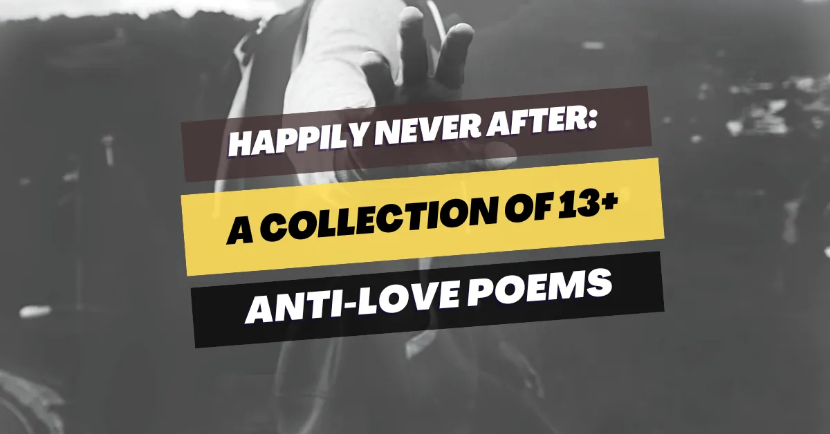 anti love poems