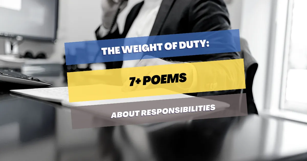 poems-about-responsibilities