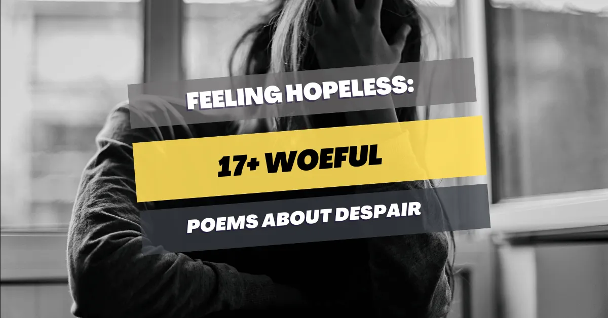 poems about despair