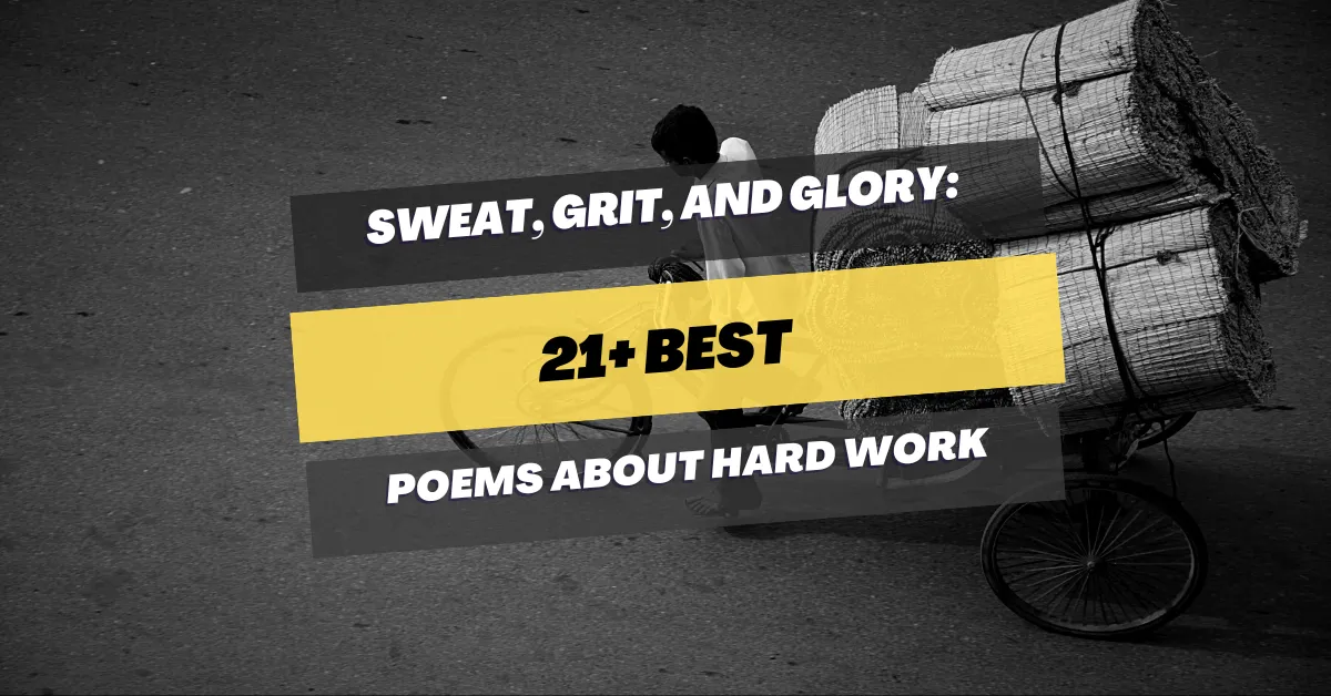 poems about hard work