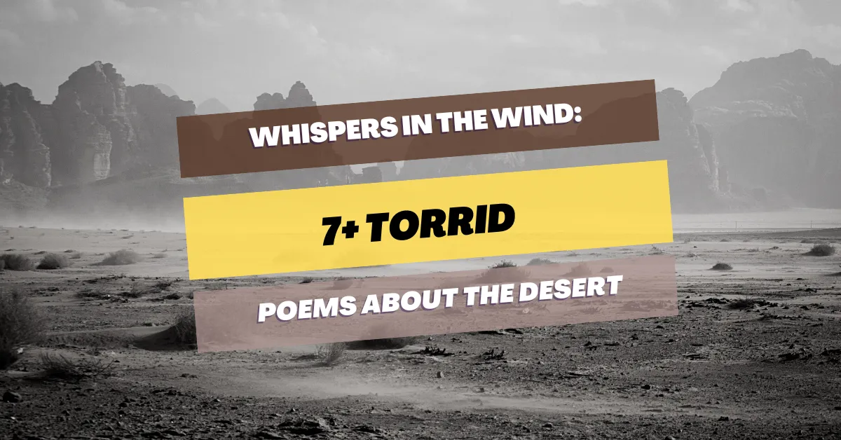 poems about the desert