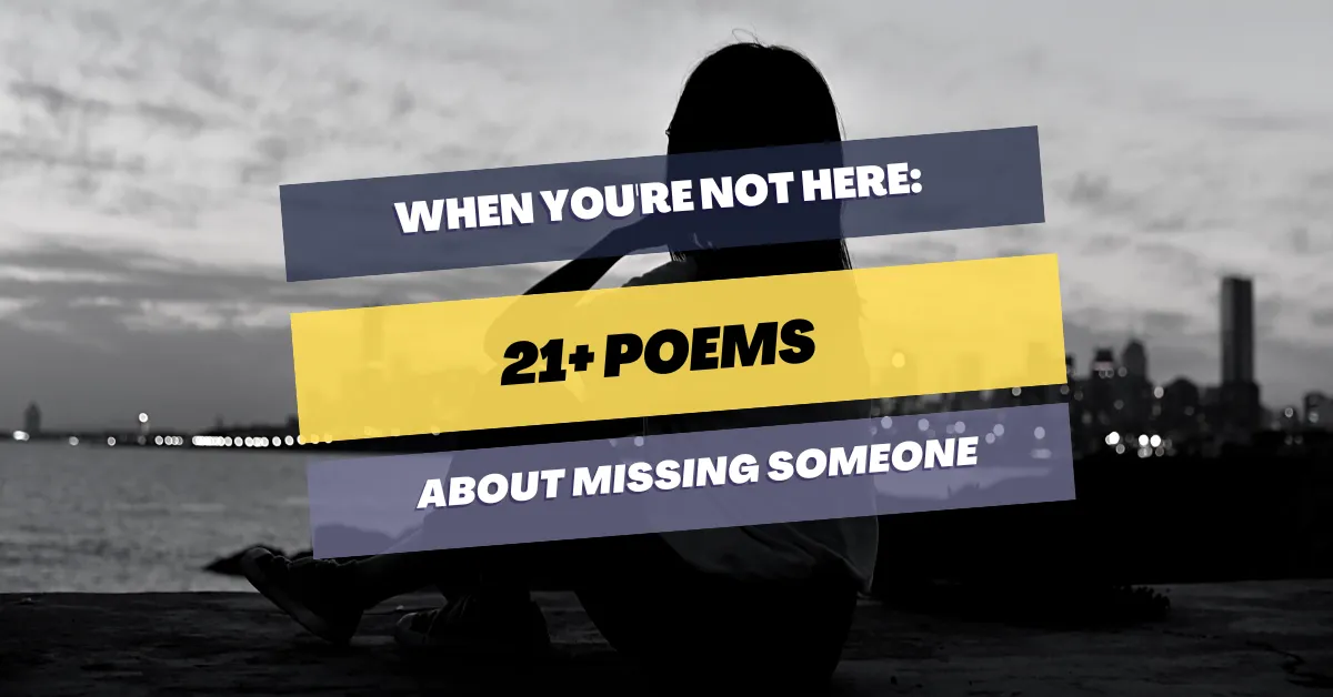 poems about missing someone