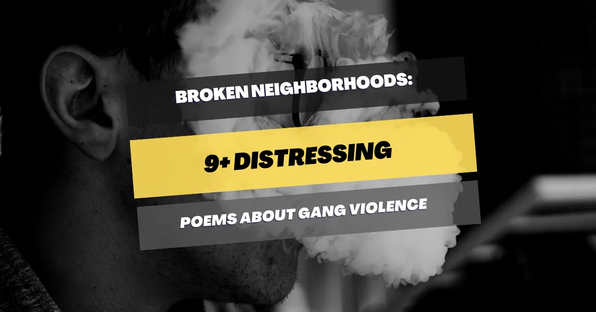 poems-about-gang-violence
