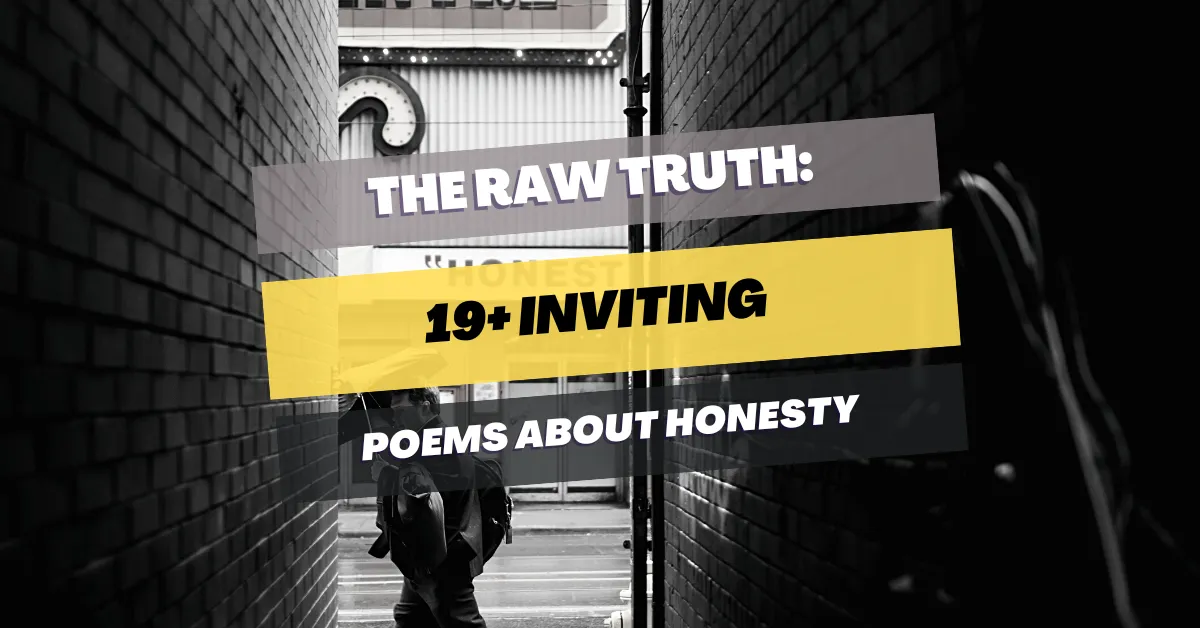 poems about honesty