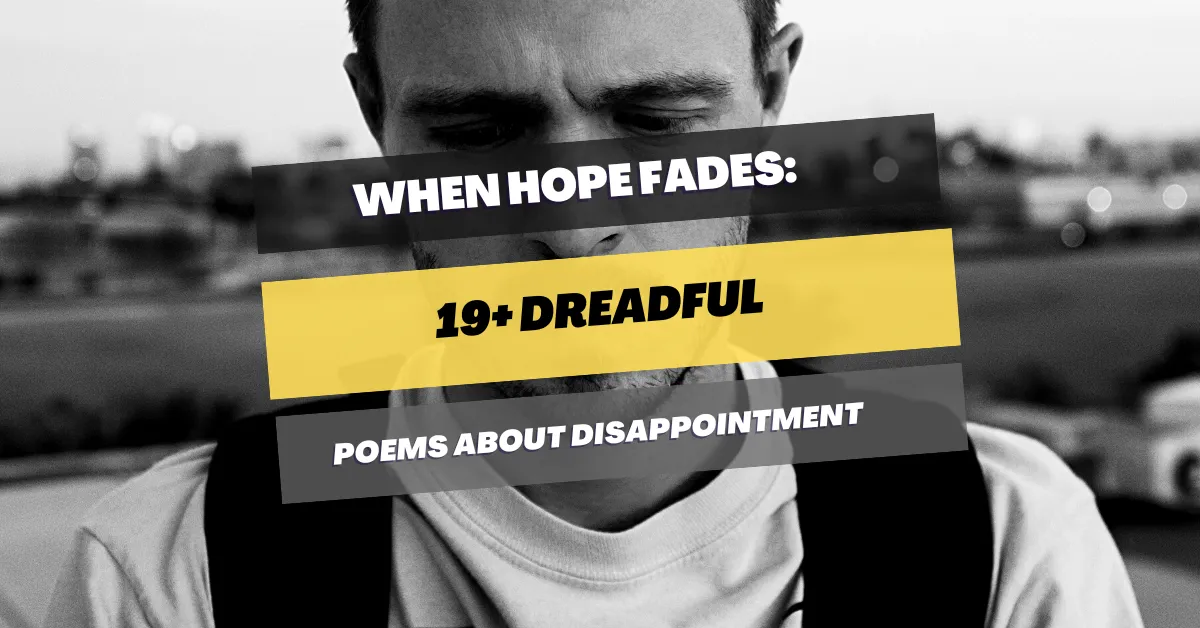 poems-about-disappointment