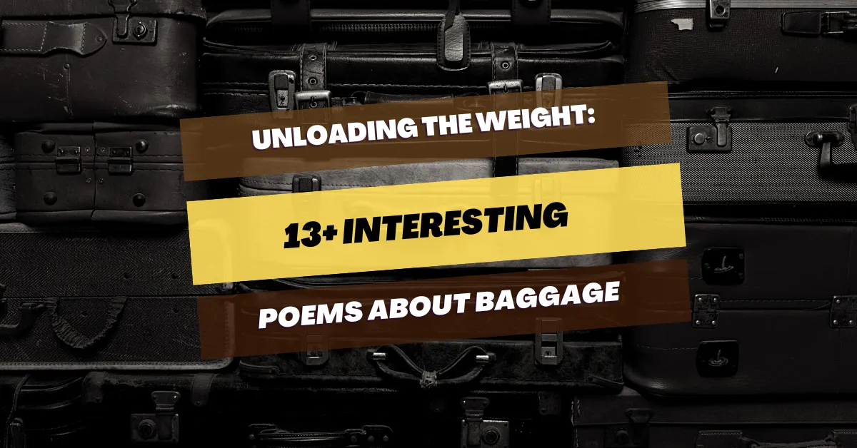 poems about baggage