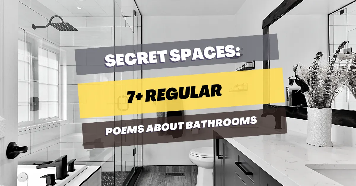 poems about bathrooms