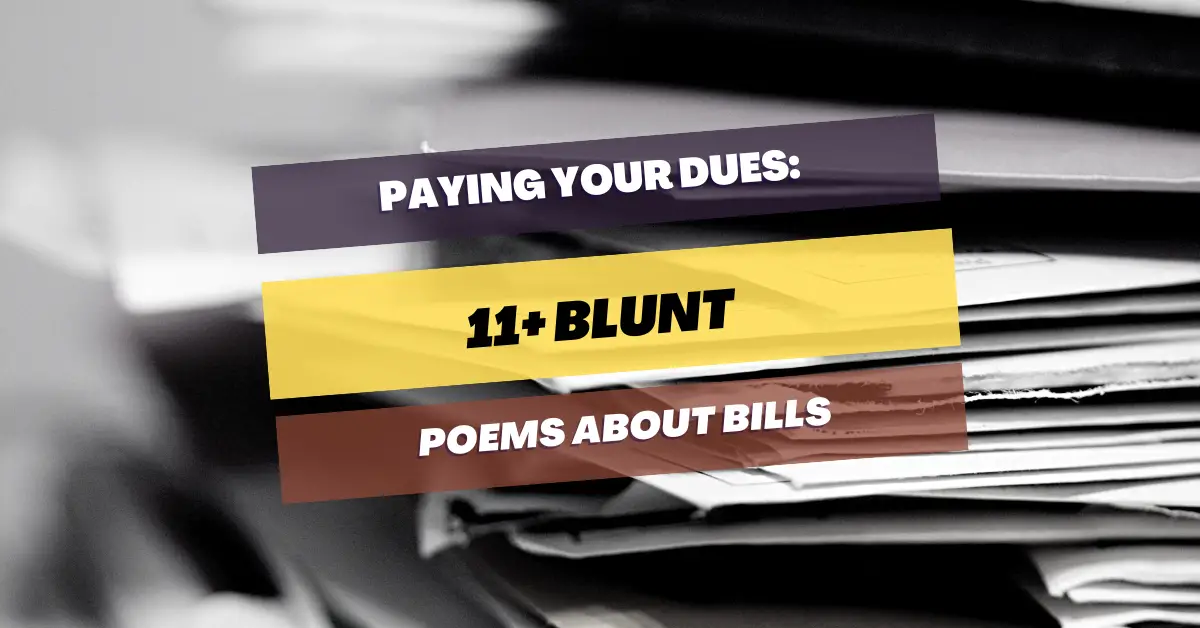 poems-about-bills