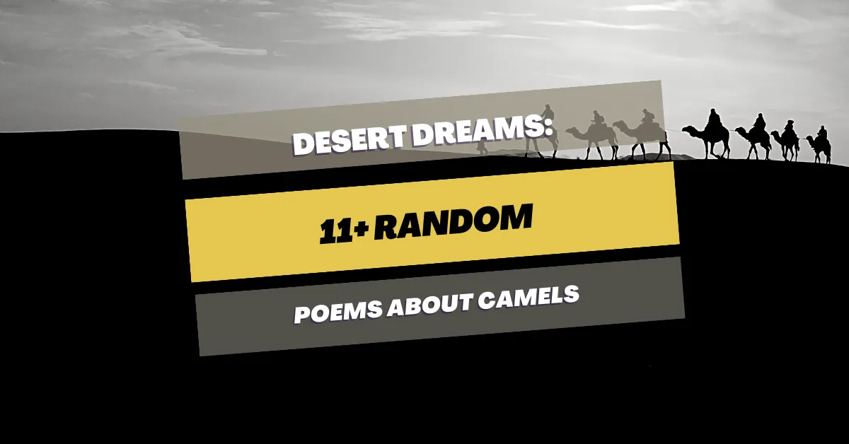 poems about camels