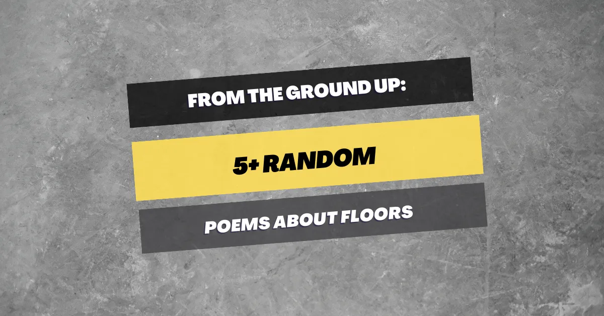 poems about floors