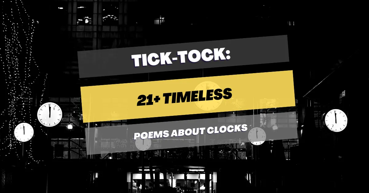 poems about clocks