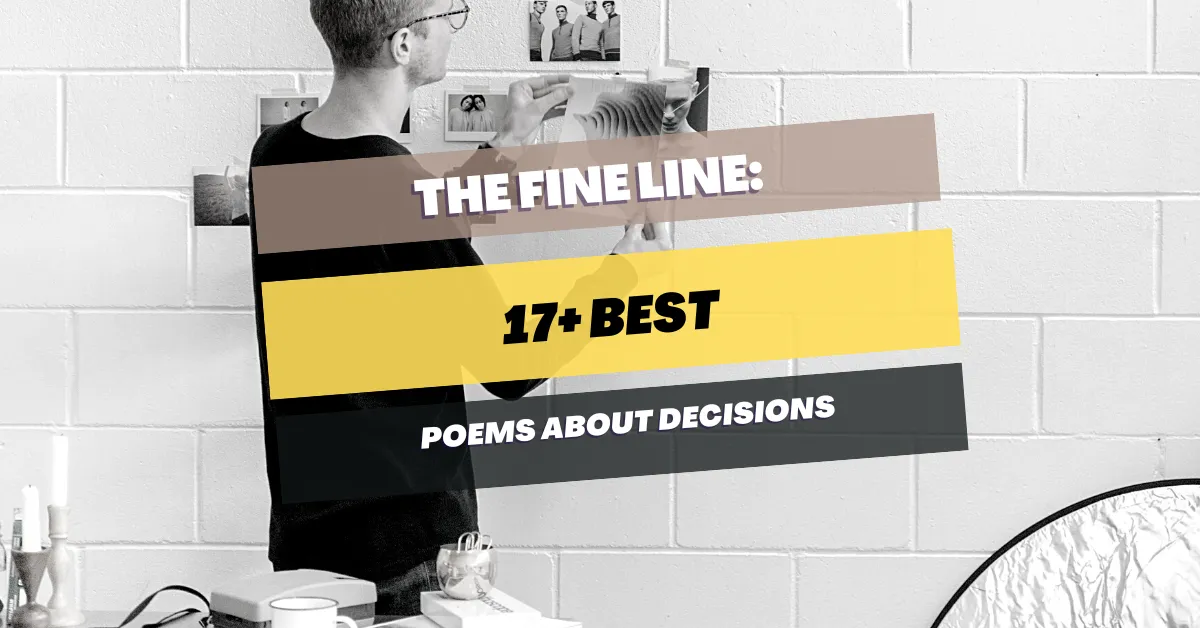 poems about decisions